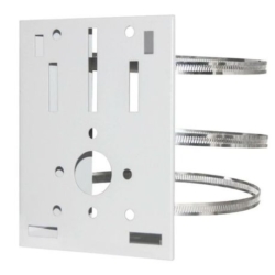 CCTV Camera Bracket Pole Mount Stand Steel