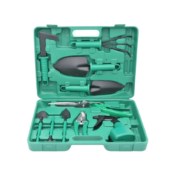 Gardening Tool Kit With Case 10 Pcs