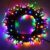 RGB Black Cable Fairy String Light Inter-connecting 10M ZYF-97L